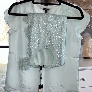 NWT Talbots Sweater Set in Pale Mint Green